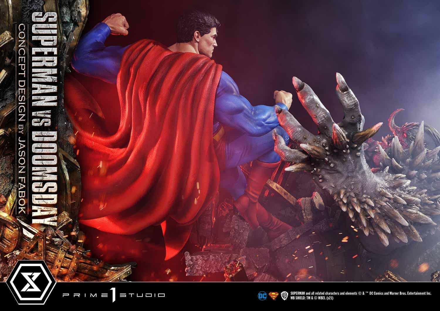 Ultimate Museum Masterline Superman (Comics) Superman VS Doomsday (Concept By Jason Fabok) DX Bonus Version