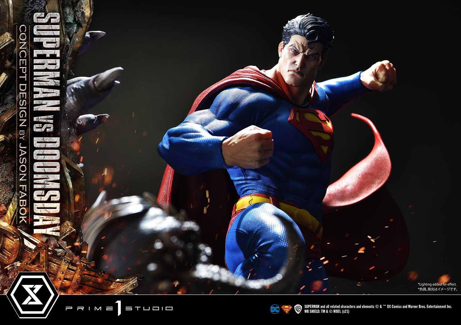 Ultimate Museum Masterline Superman (Comics) Superman VS Doomsday (Concept By Jason Fabok) DX Bonus Version