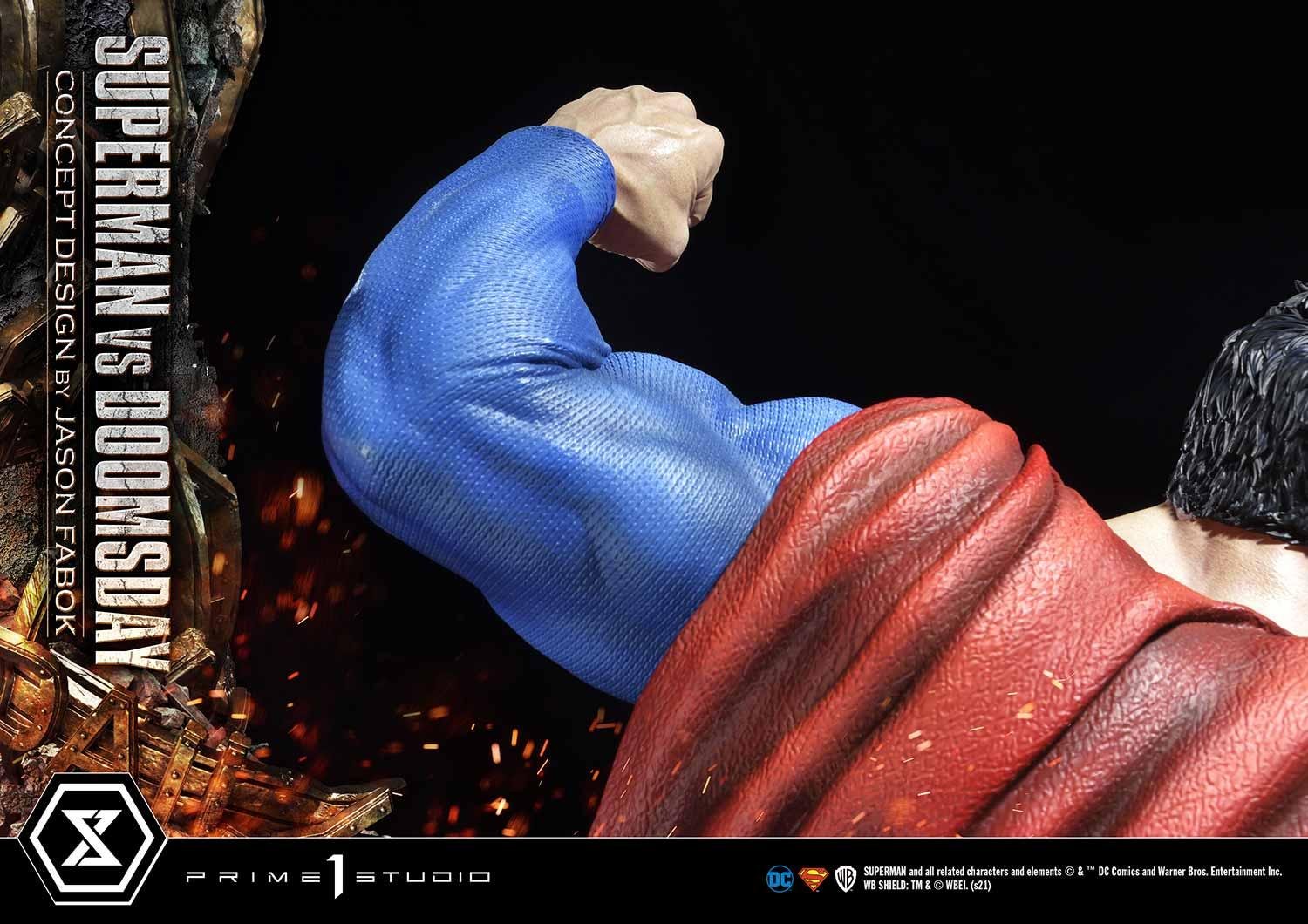 Ultimate Museum Masterline Superman (Comics) Superman VS Doomsday (Concept By Jason Fabok) Deluxe Version