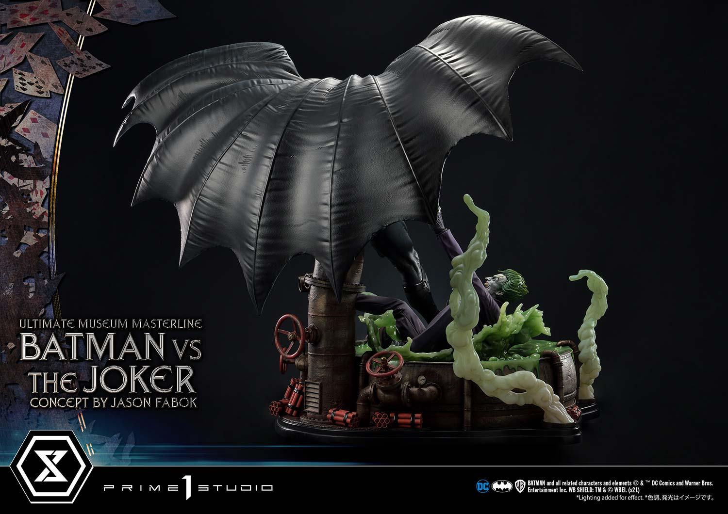 Ultimate Museum Masterline Batman (Comics) Batman Versus The Joker (Concept By Jason Fabok) DX Bonus Version