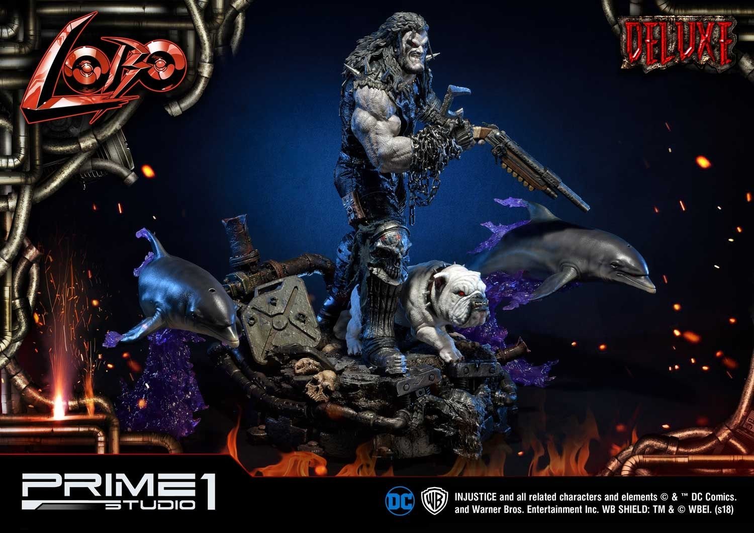 Ultimate Museum Masterline Injustice Lobo Deluxe Version