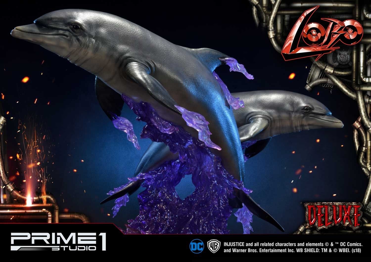 Ultimate Museum Masterline Injustice Lobo Deluxe Version