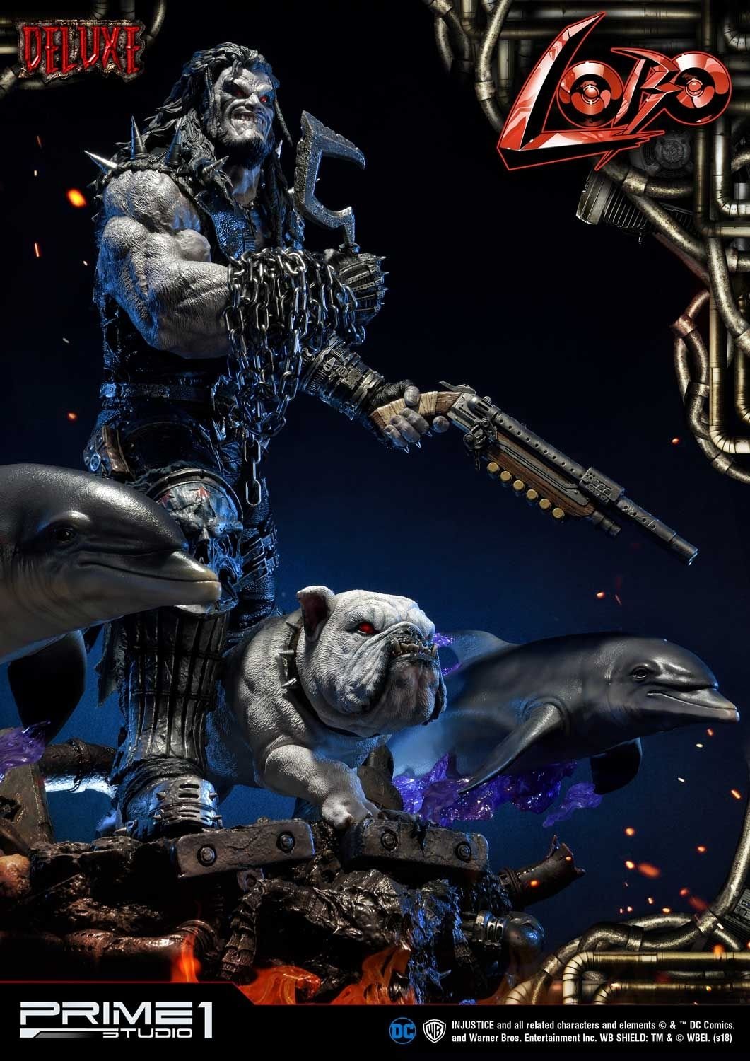 Ultimate Museum Masterline Injustice Lobo Deluxe Version