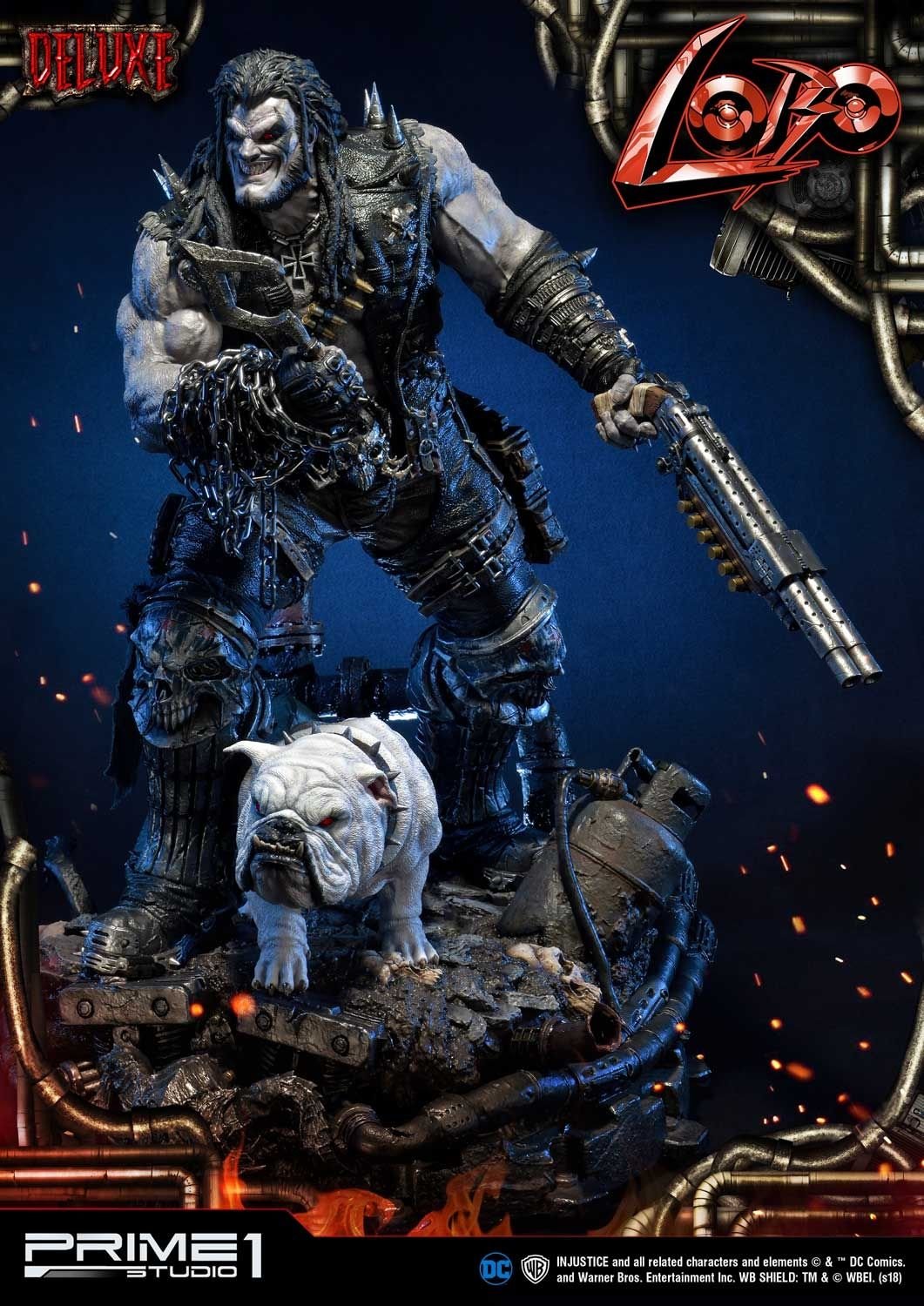 Ultimate Museum Masterline Injustice Lobo Deluxe Version