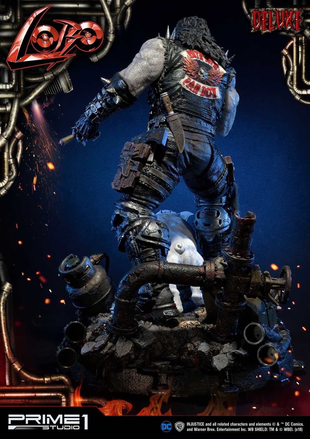 Ultimate Museum Masterline Injustice Lobo Deluxe Version