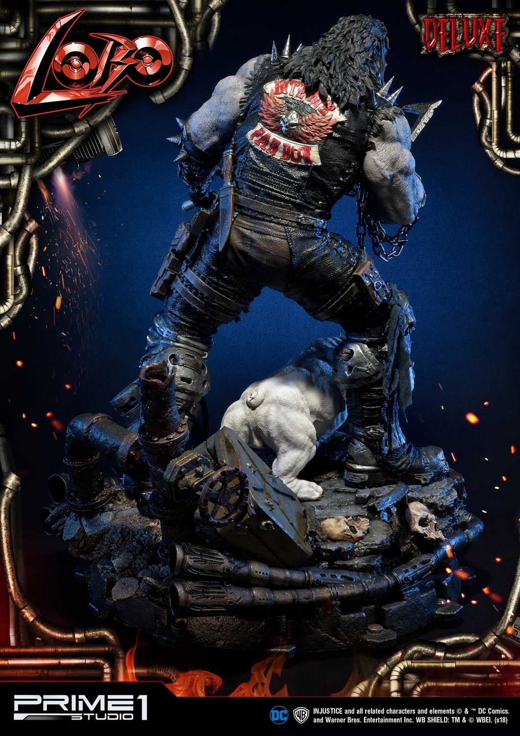 Ultimate Museum Masterline Injustice Lobo Deluxe Version