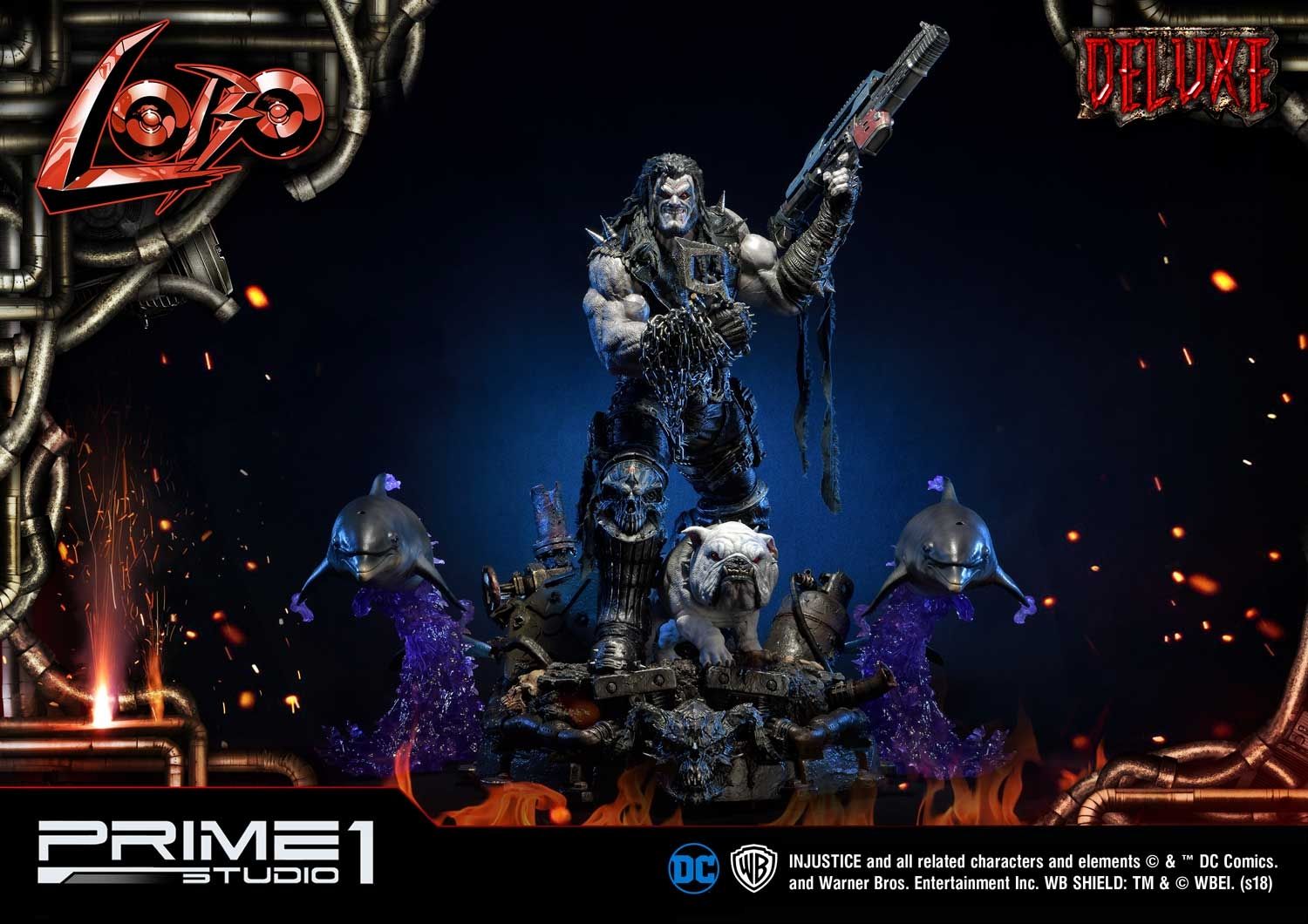 Ultimate Museum Masterline Injustice Lobo Deluxe Version