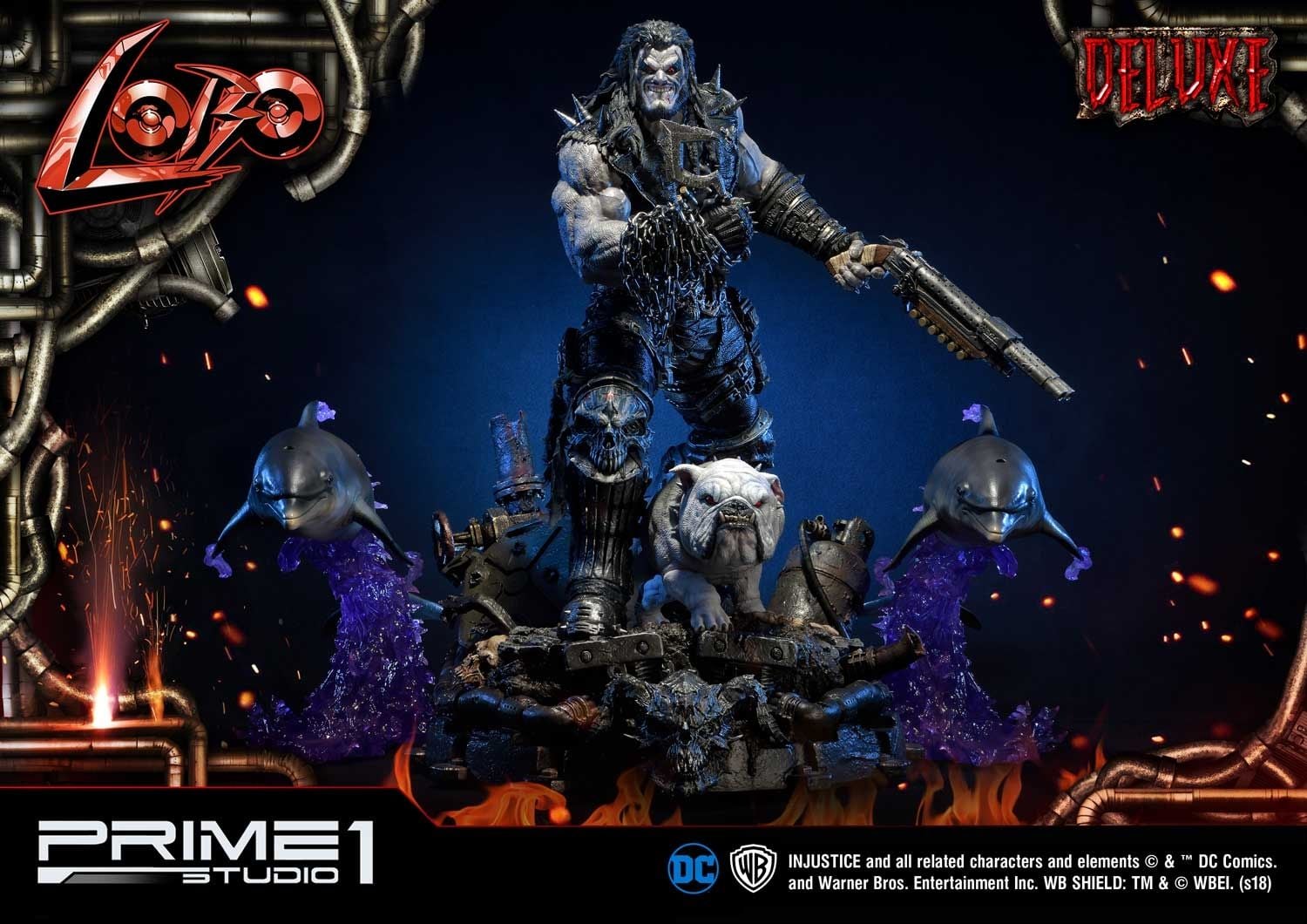 Ultimate Museum Masterline Injustice Lobo Deluxe Version