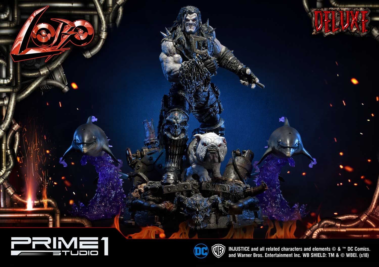 Ultimate Museum Masterline Injustice Lobo Deluxe Version