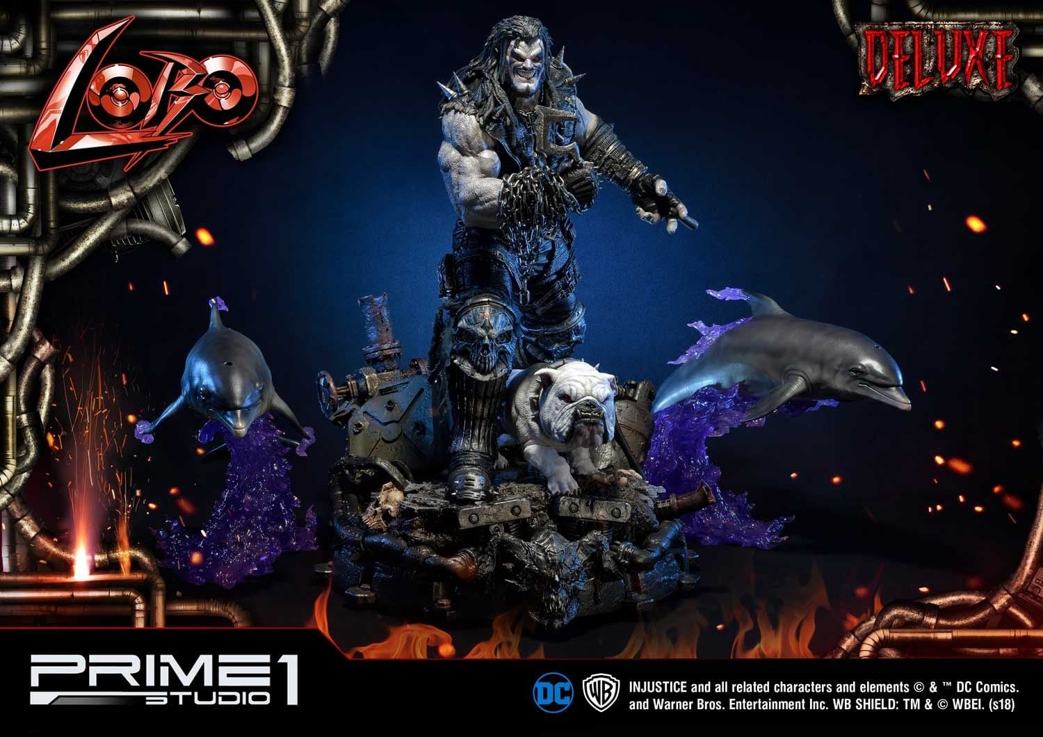Ultimate Museum Masterline Injustice Lobo Deluxe Version