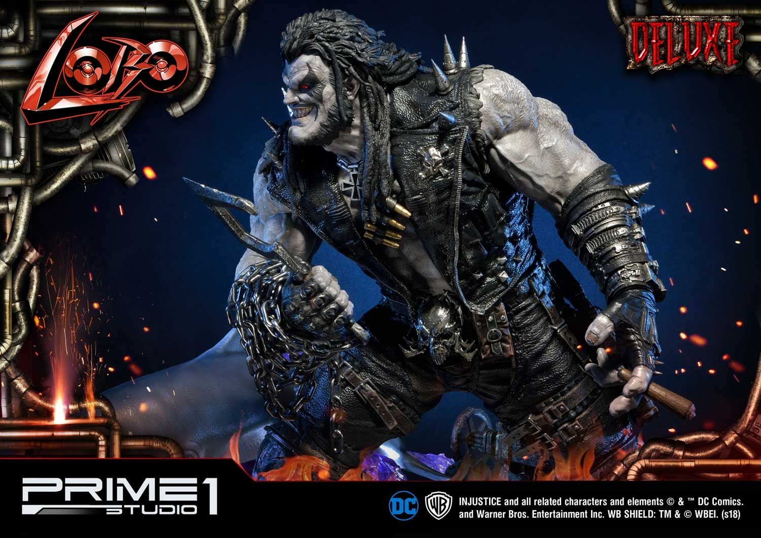 Ultimate Museum Masterline Injustice Lobo Deluxe Version