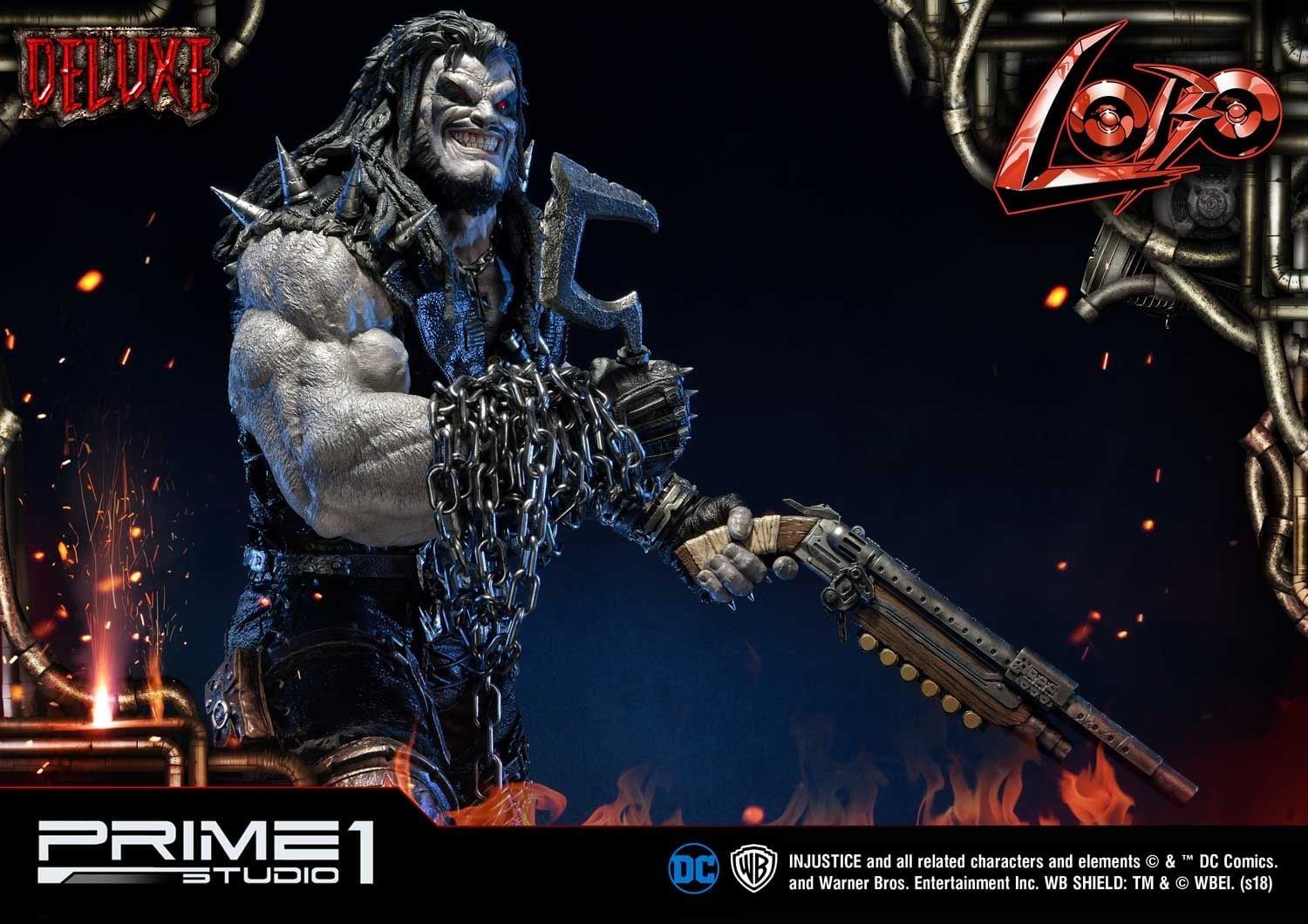 Ultimate Museum Masterline Injustice Lobo Deluxe Version