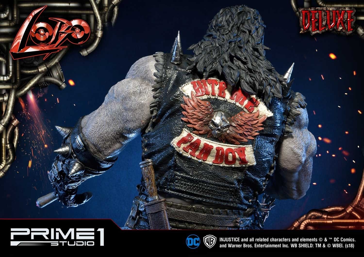 Ultimate Museum Masterline Injustice Lobo Deluxe Version