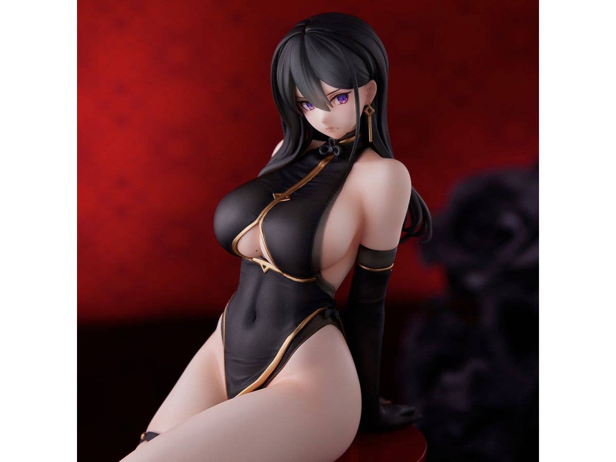 eStream Hayabusa Illustration Black China Dress-chan | 4589642714477