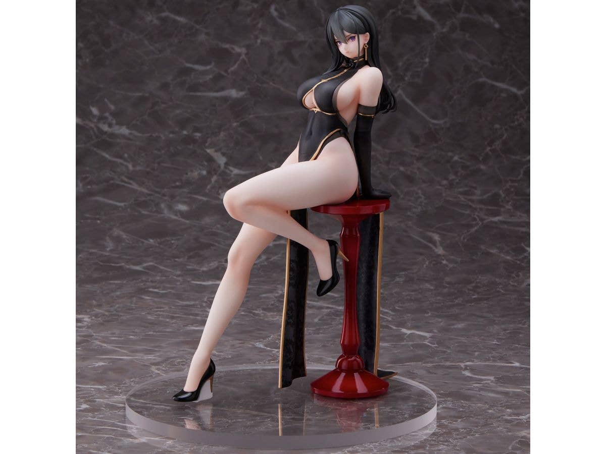 eStream Hayabusa Illustration Black China Dress-chan | 4589642714477