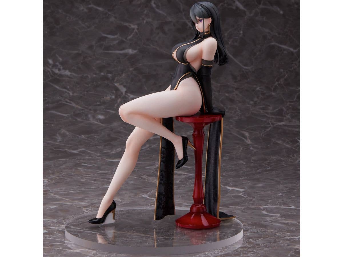 eStream Hayabusa Illustration Black China Dress-chan | 4589642714477