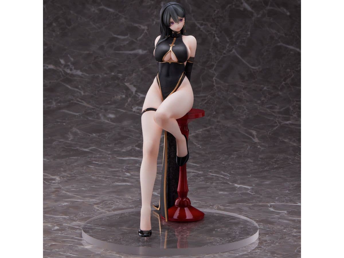 eStream Hayabusa Illustration Black China Dress-chan | 4589642714477