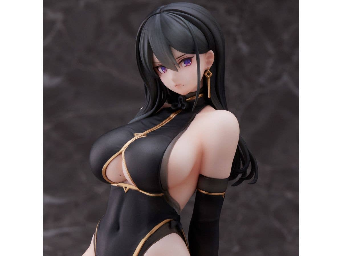 eStream Hayabusa Illustration Black China Dress-chan | 4589642714477