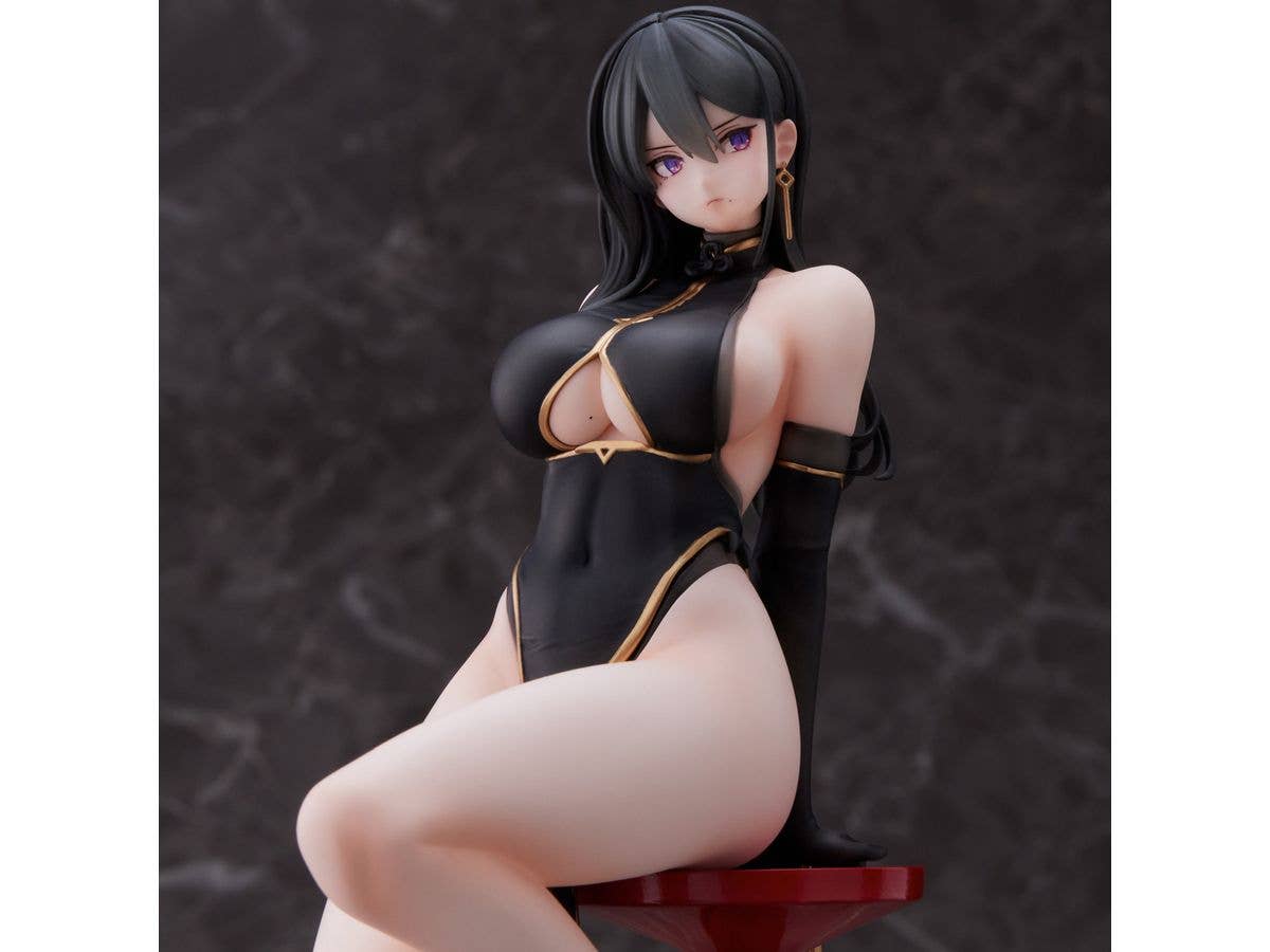 eStream Hayabusa Illustration Black China Dress-chan | 4589642714477