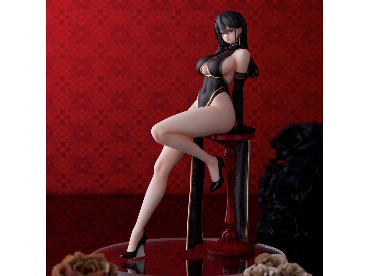 eStream Hayabusa Illustration Black China Dress-chan | 4589642714477