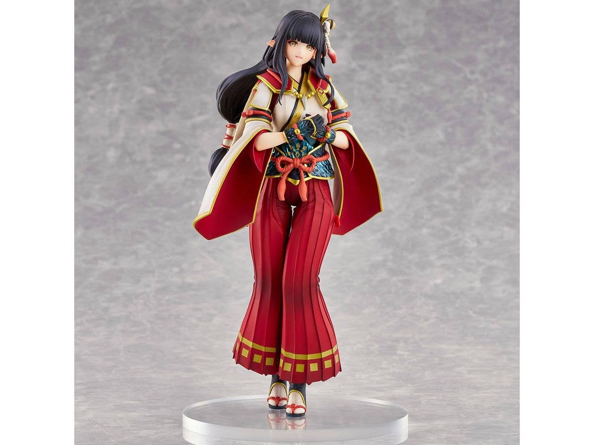 Union Creative Monster Hunter Rise: Hinoa the Quest Maiden Pre-painted Figure | 4589642715023