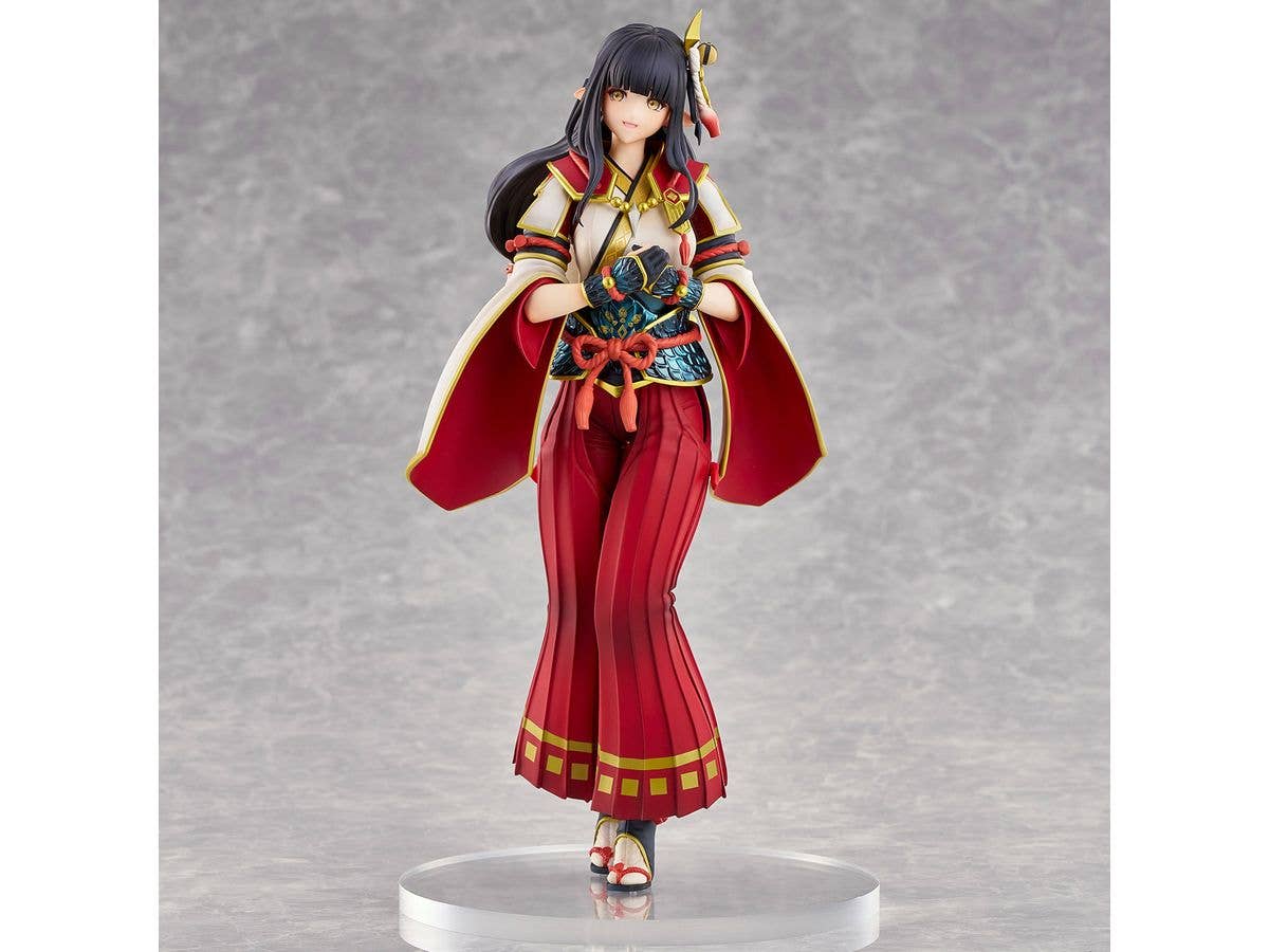 Union Creative Monster Hunter Rise: Hinoa the Quest Maiden Pre-painted Figure | 4589642715023