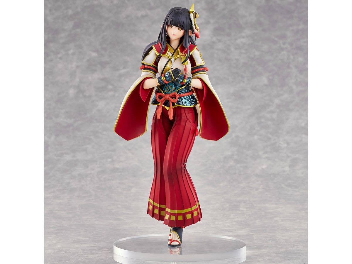 Union Creative Monster Hunter Rise: Hinoa the Quest Maiden Pre-painted Figure | 4589642715023