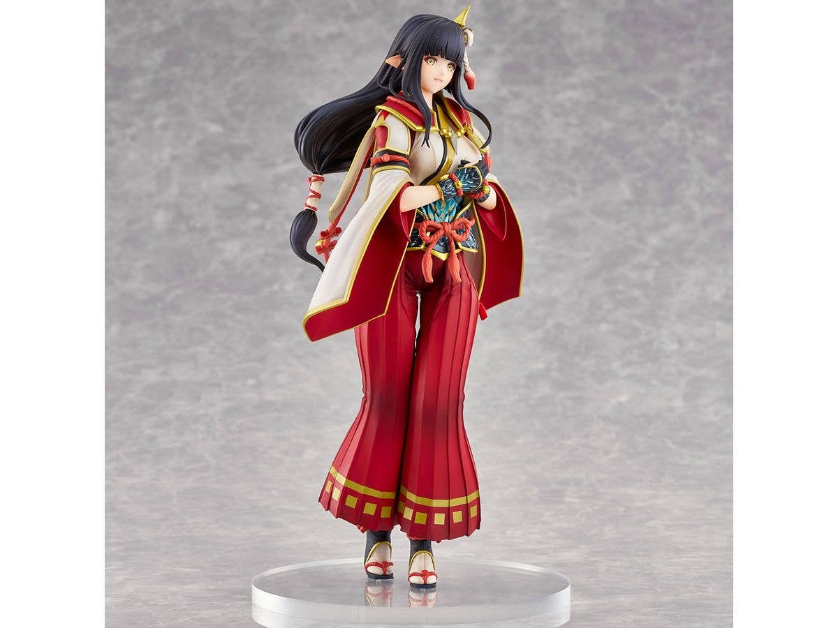 Union Creative Monster Hunter Rise: Hinoa the Quest Maiden Pre-painted Figure | 4589642715023