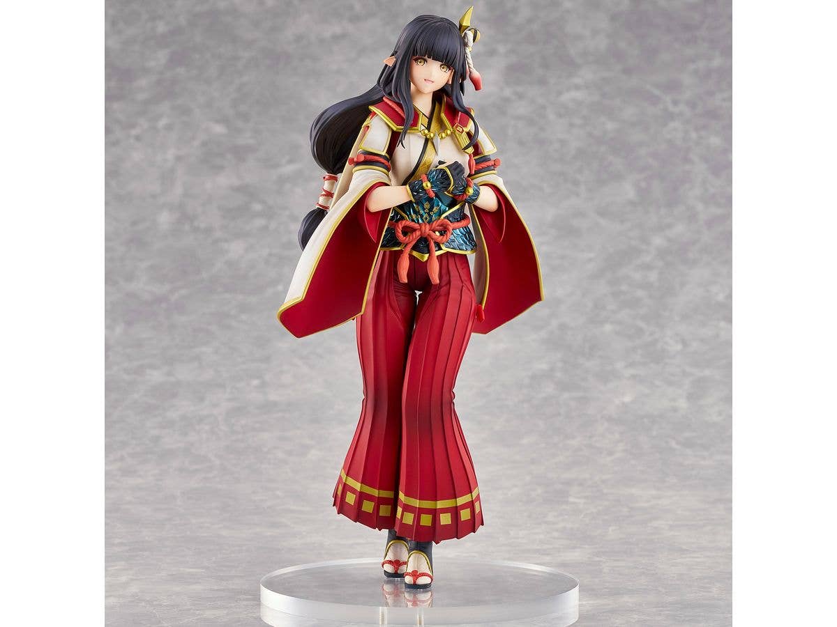 Union Creative Monster Hunter Rise: Hinoa the Quest Maiden Pre-painted Figure | 4589642715023