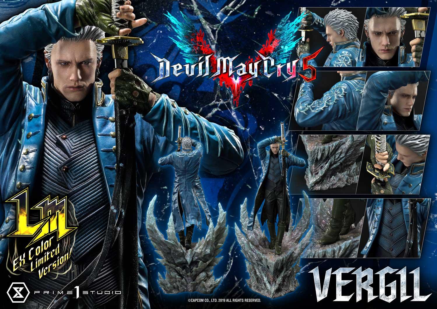 Ultimate Premium Masterline Devil May Cry 5 Vergil EX Color Limited Version
