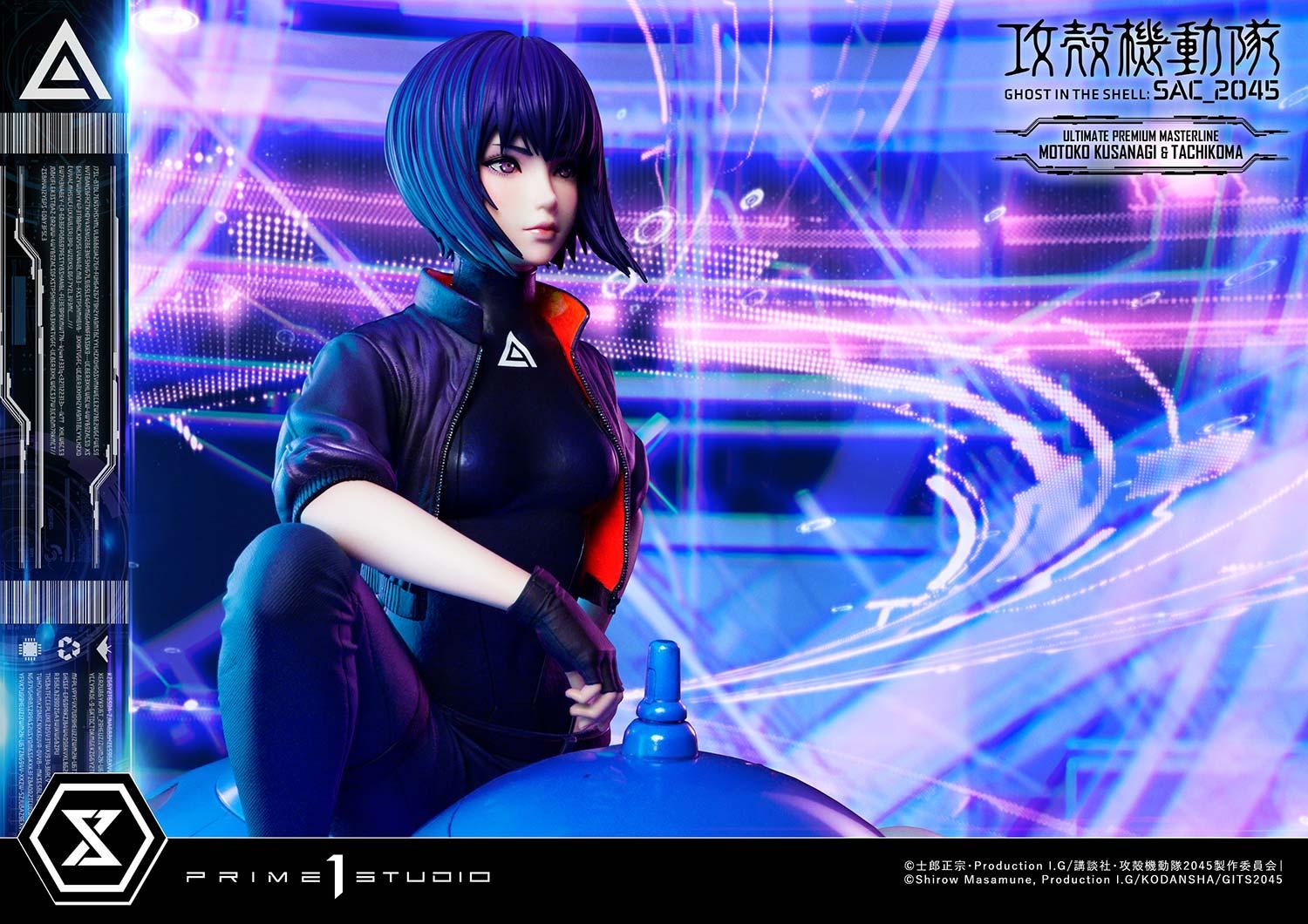 Ultimate Premium Masterline Ghost in the Shell: SAC_2045 Motoko Kusanagi & Tachikoma Bonus Version