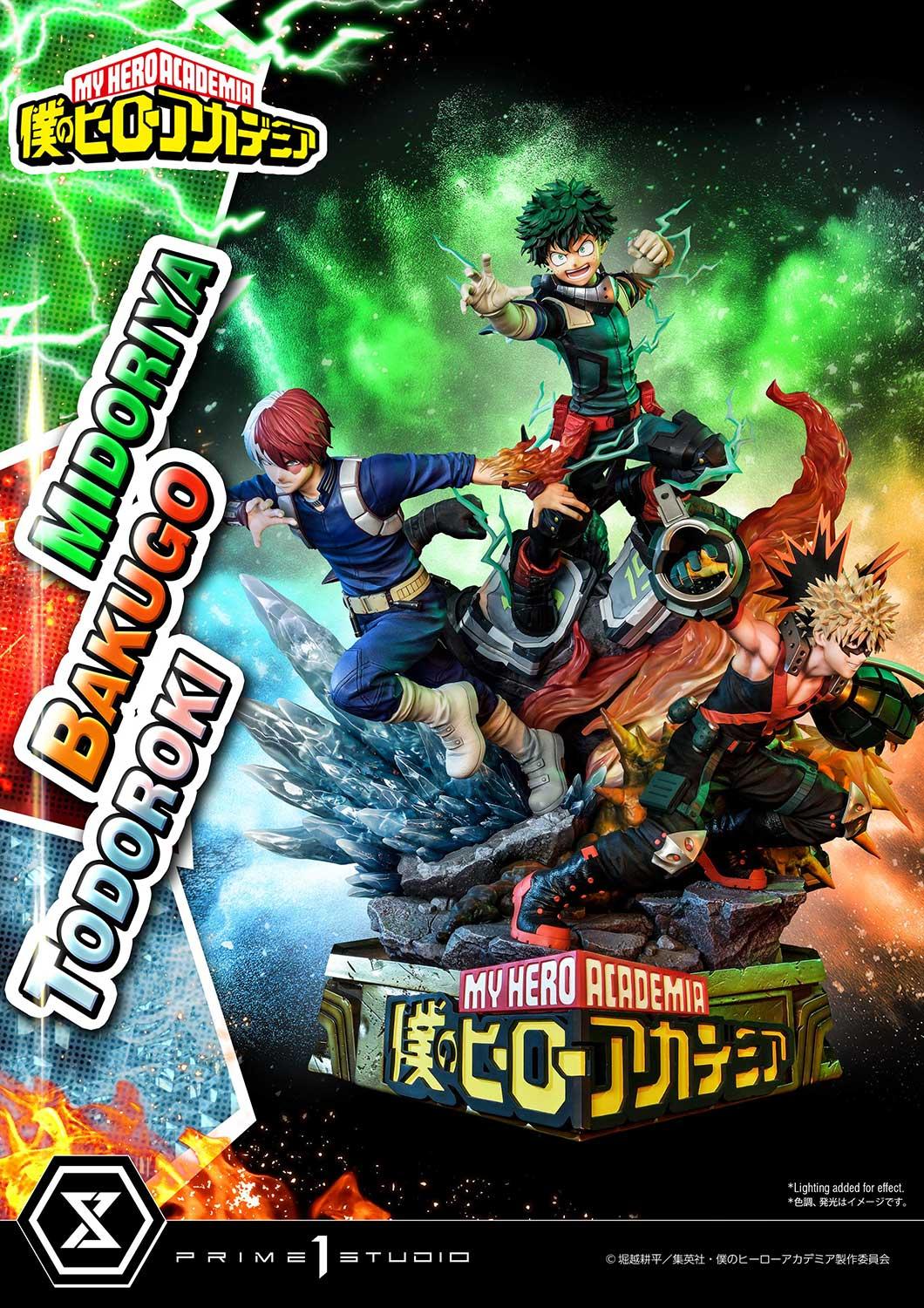 Ultimate Premium Masterline My Hero Academia Midoriya, Bakugo & Todoroki