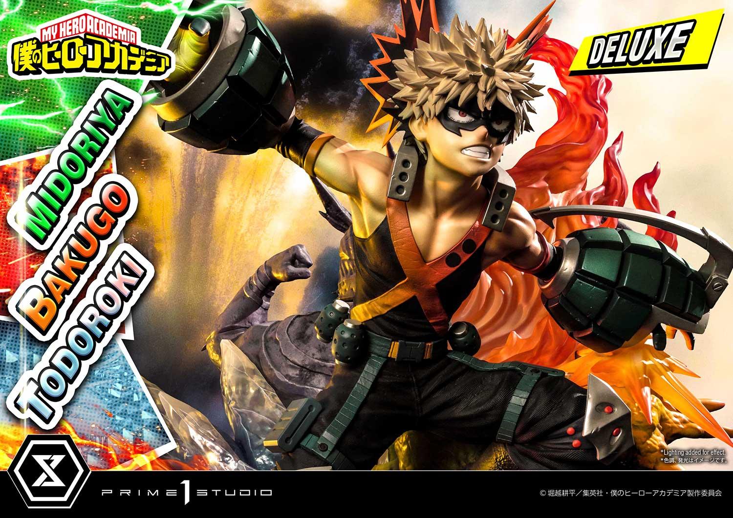 Ultimate Premium Masterline My Hero Academia Midoriya, Bakugo & Todoroki Deluxe Version