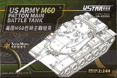 Ustar 1/144 US Army M60 Battle Tank | 6972851080026