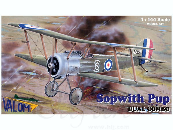 Valom 1/144 Sopwith Pup (Dual Combo) | 8594054294024