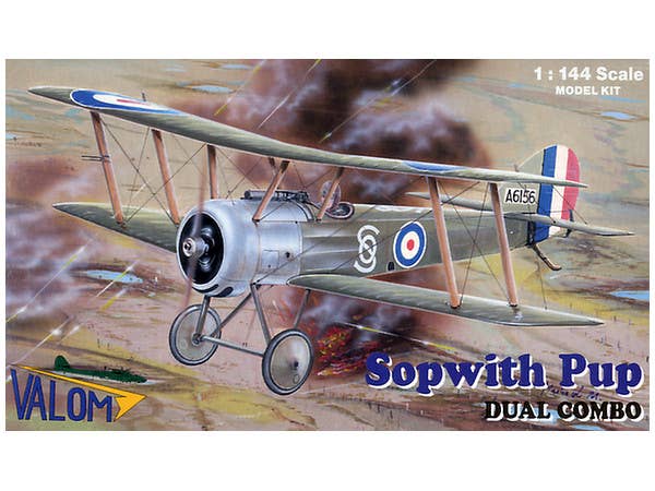 Valom 1/144 Sopwith Pup (Dual Combo) | 8594054294024