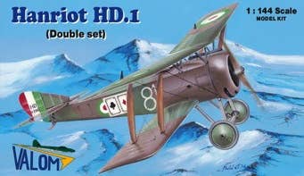 Valom 1/144 Hanriot HD.1 (Double set) | 4589913188495