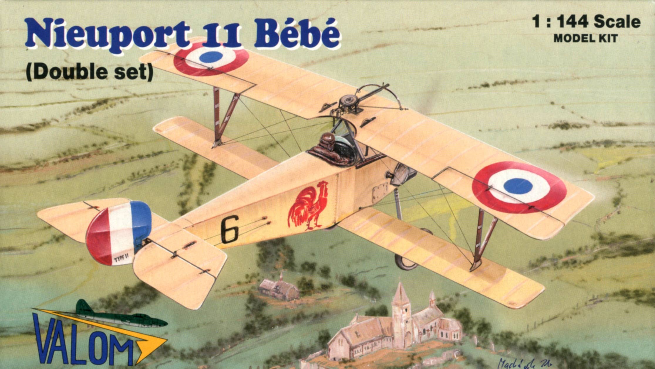 Valom 1/144 Nieuport 11 Bebe (Double Set) | 8594054294130