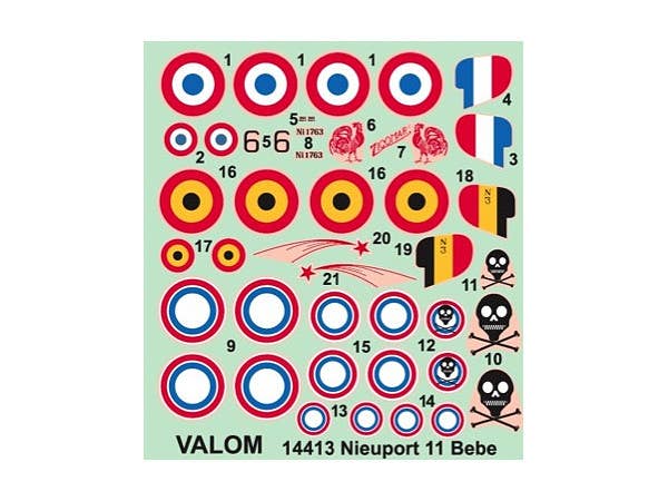 Valom 1/144 Nieuport 11 Bebe (Double Set) | 8594054294130