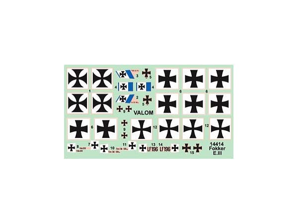 Valom 1/144 Fokker E.III Eindecker (Double Set) | 8594054294147