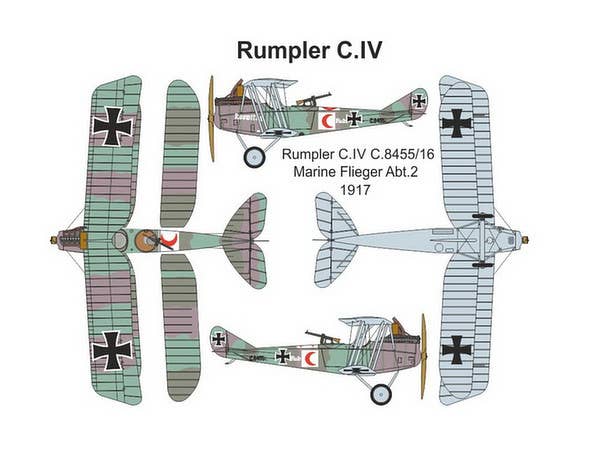 Valom 1/144 Rumpler C.IV (Double Set) | 8594054294161
