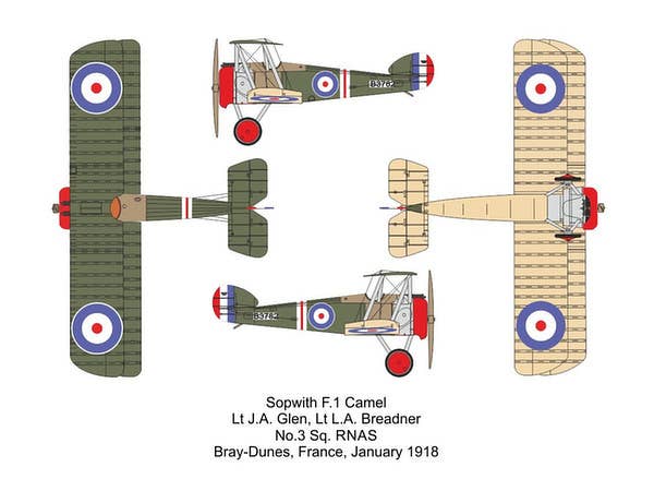 Valom 1/144 Sopwith F.1 Camel (double set) | 8594054294178