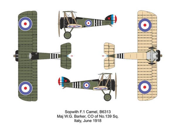 Valom 1/144 Sopwith F.1 Camel (double set) | 8594054294178