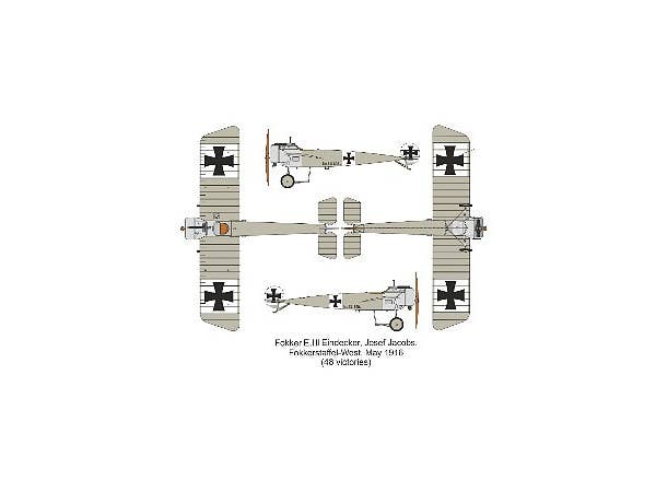 Valom 1/144 Nieuport 11 vs Fokker E.III (Duels in the Sky) | 8594054294208
