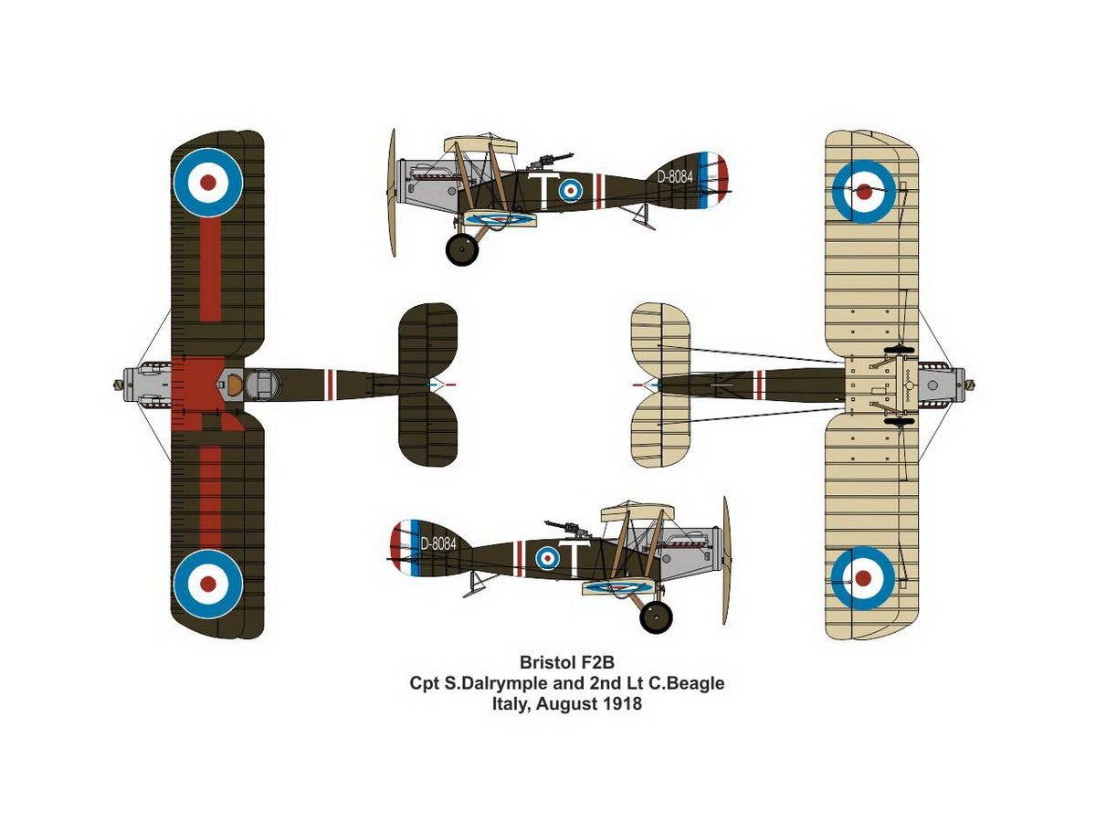 Valom 1/144 Bristol F2B vs Rumpler C.IV (Duels in the Sky)) | 8594054294222