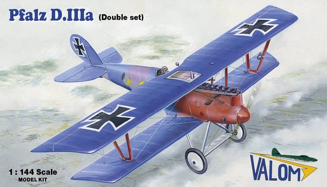 Valom 1/144 Pfalz D.III (Double Set) | 8594054294239