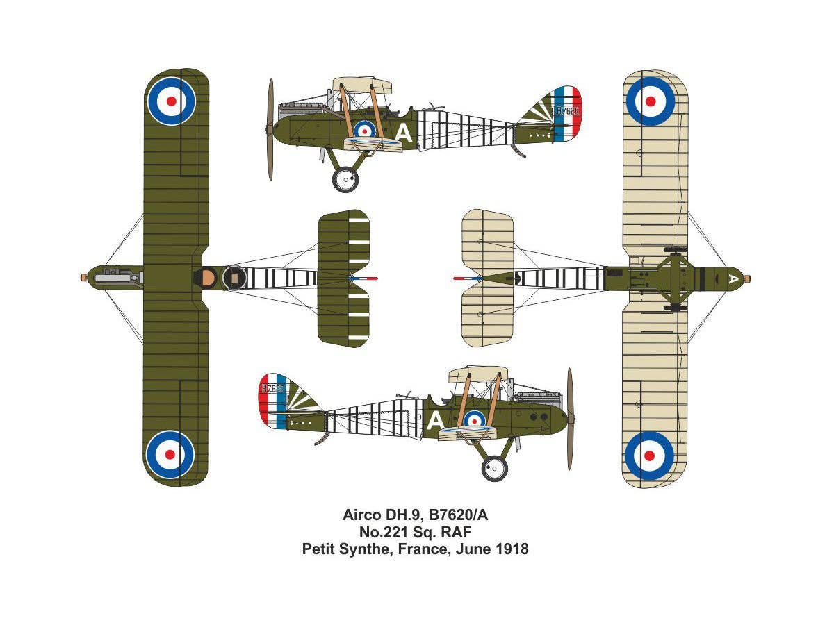 Valom 1/144 Airco DH.9 (double set) | 8594054294253