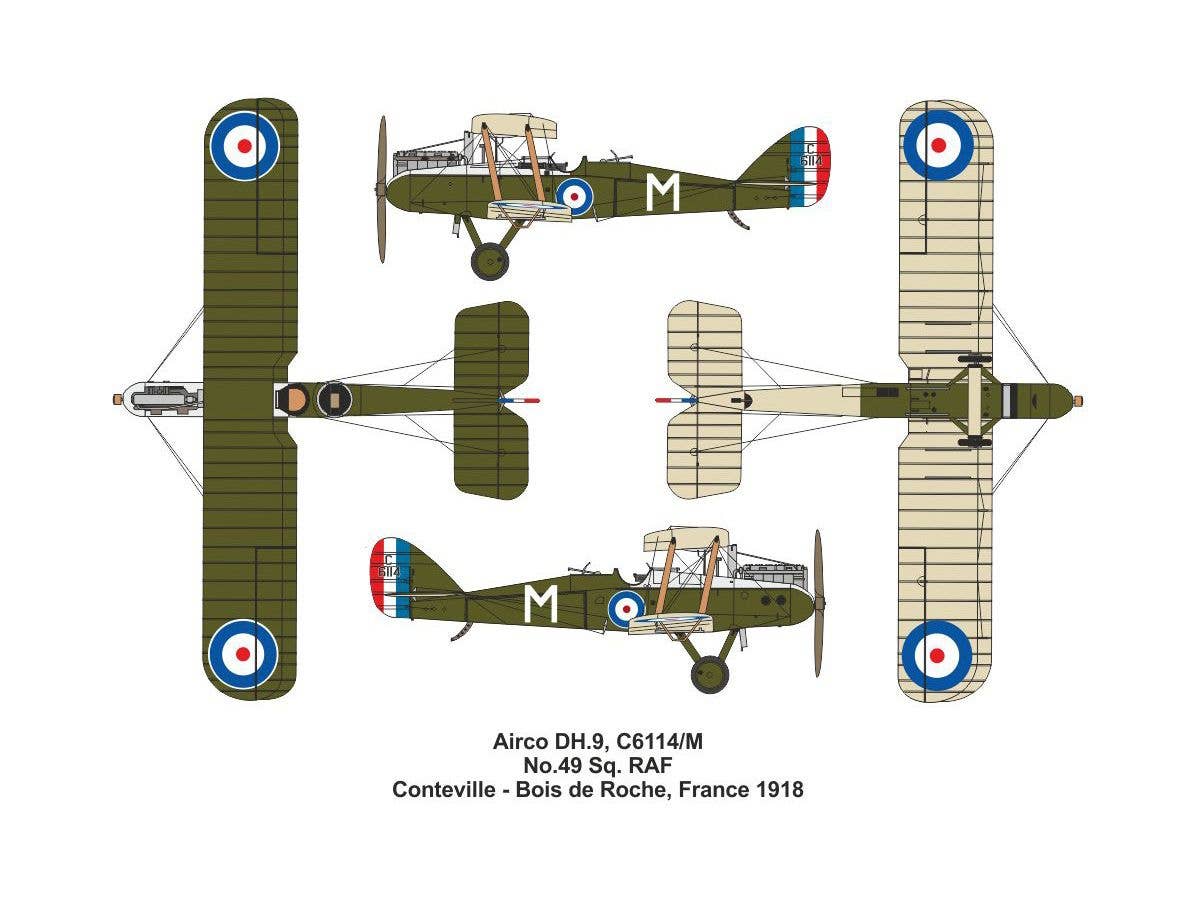 Valom 1/144 Airco DH.9 (double set) | 8594054294253