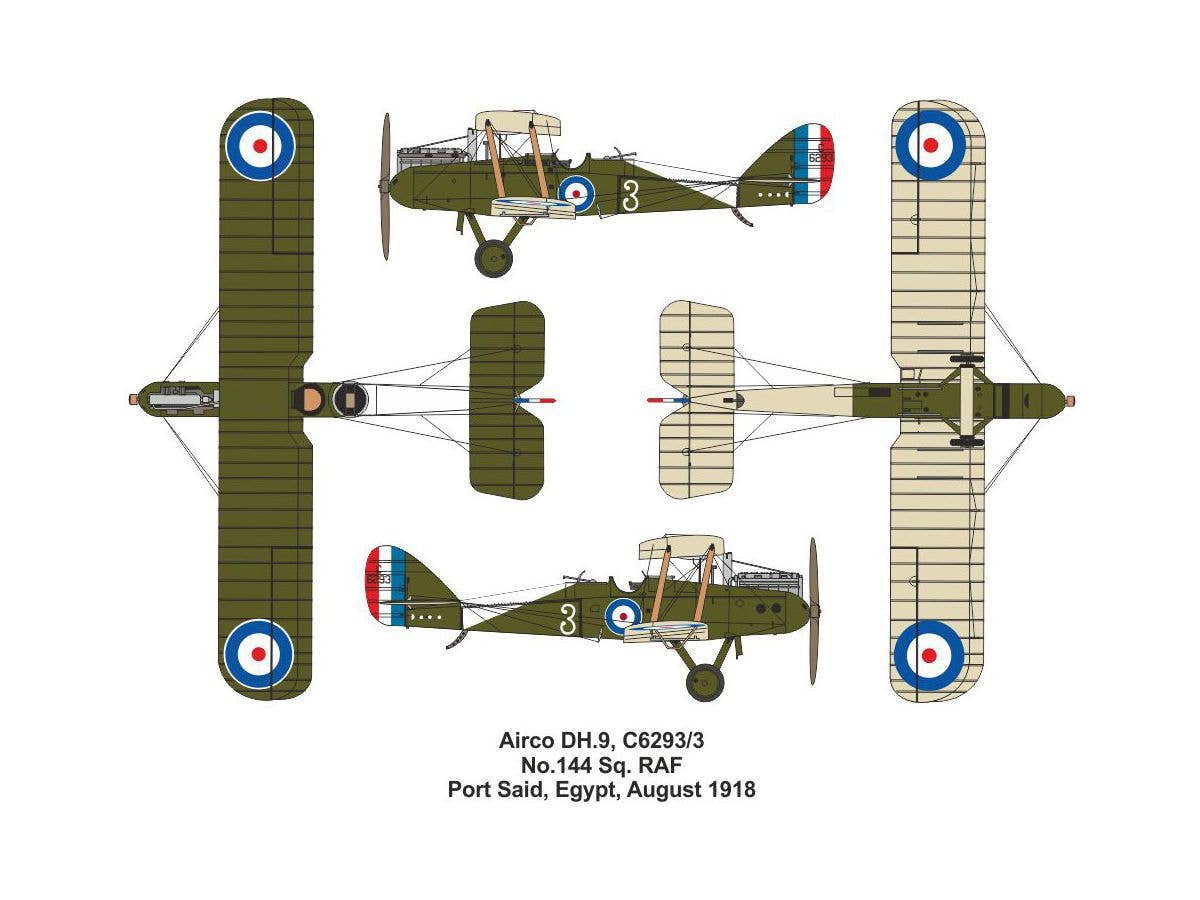 Valom 1/144 Airco DH.9 (double set) | 8594054294253