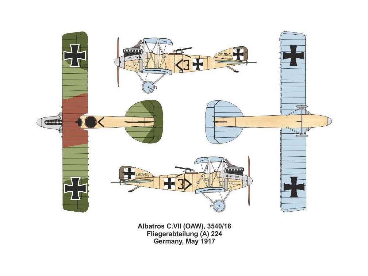Valom 1/144 Albatros C.VII (double set) | 8594054294260